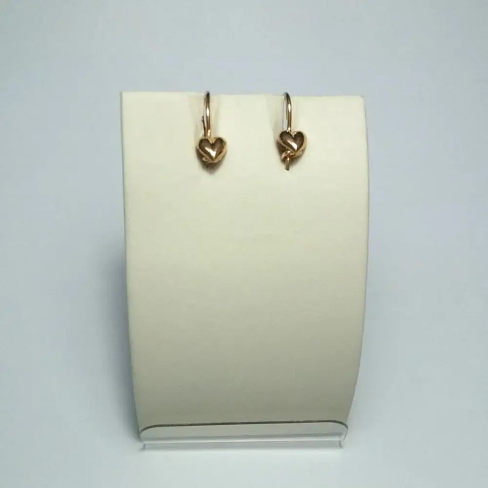Серьги из красного золота 585 пробы