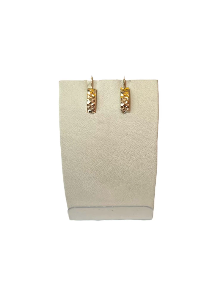 Серьги из красного золота 585 пробы