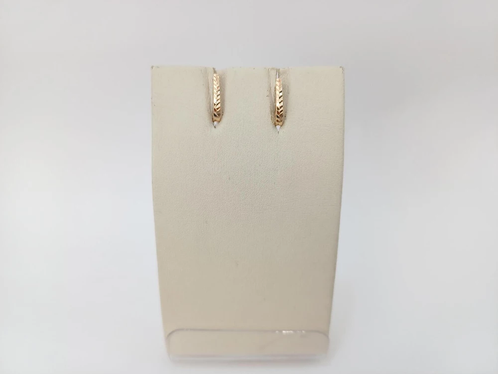 Серьги из красного золота 585 пробы