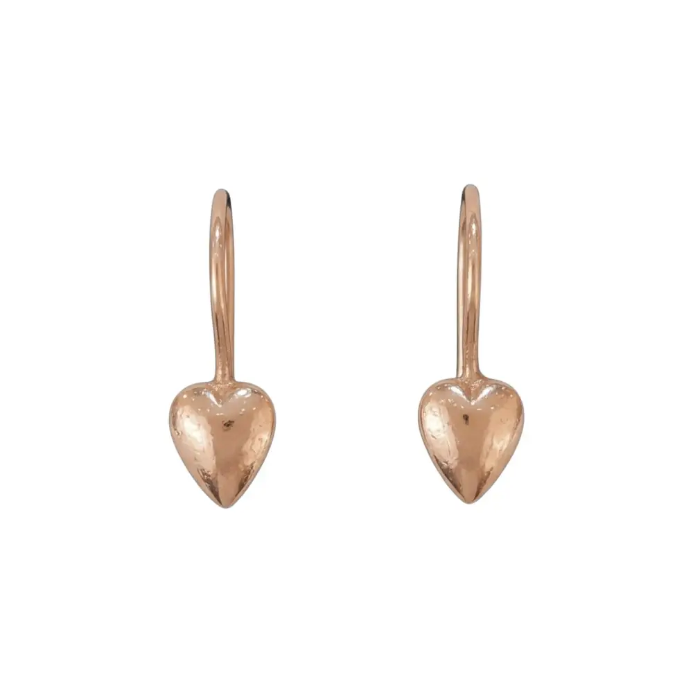 Серьги из красного золота 585 пробы
