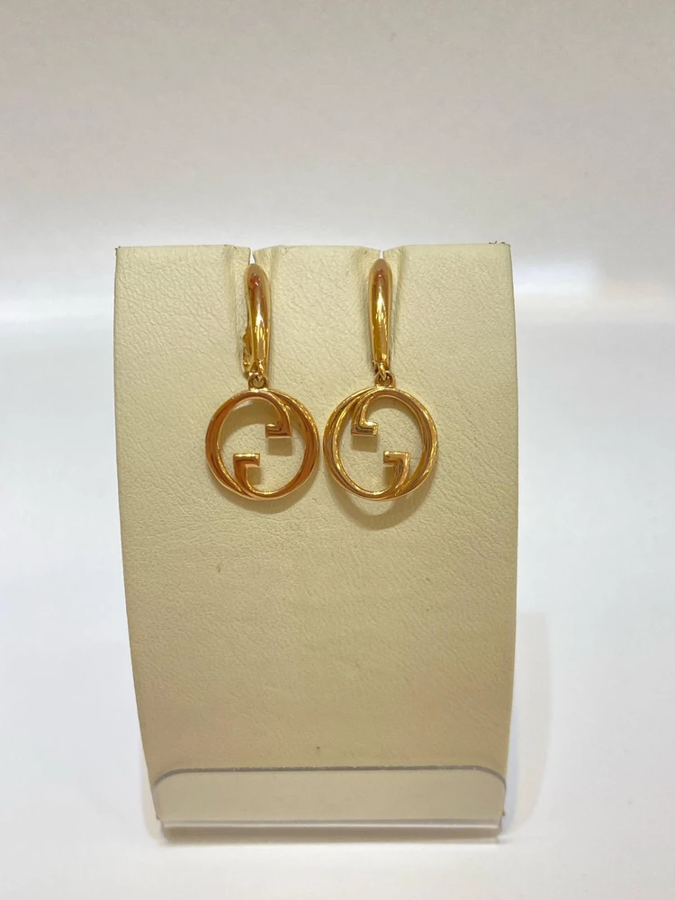 Серьги из красного золота 585 пробы