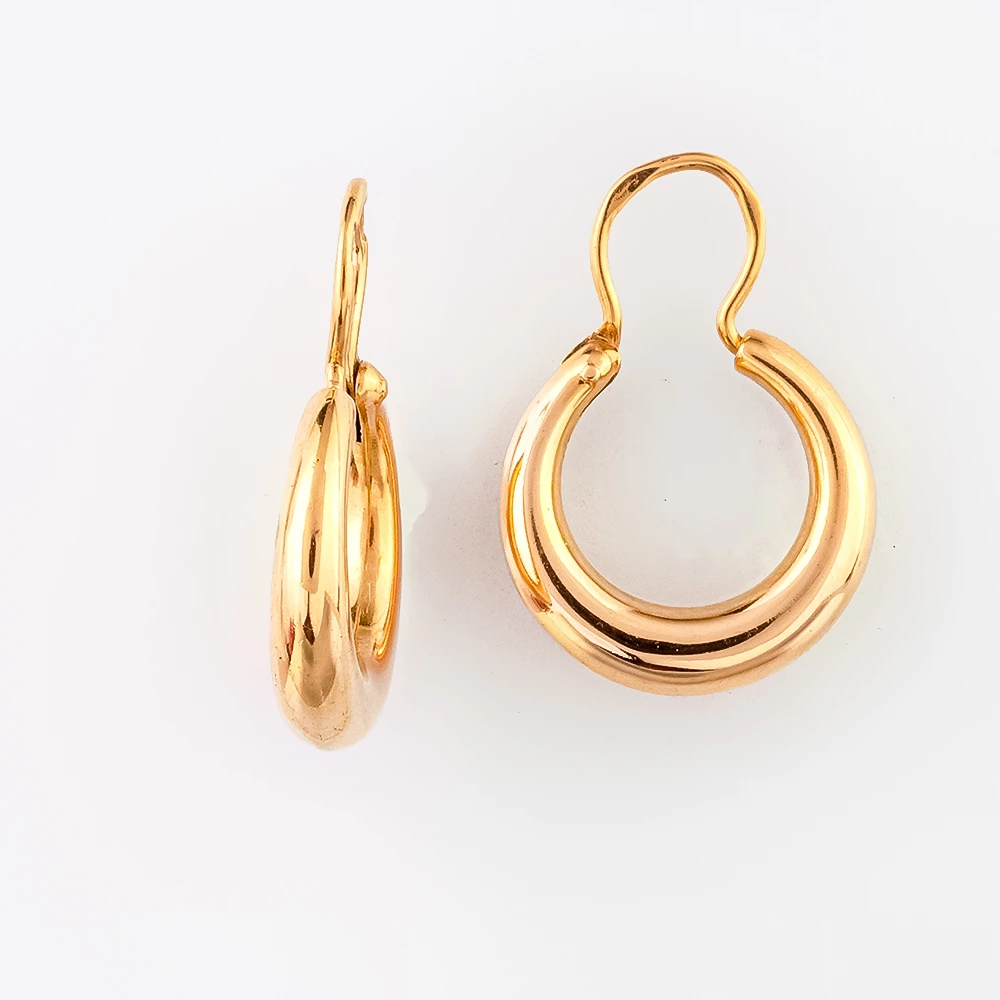 Серьги из красного золота 583 пробы