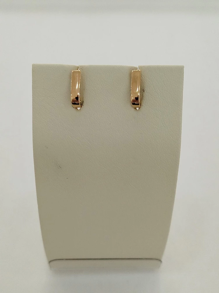 Серьги из красного золота 585 пробы