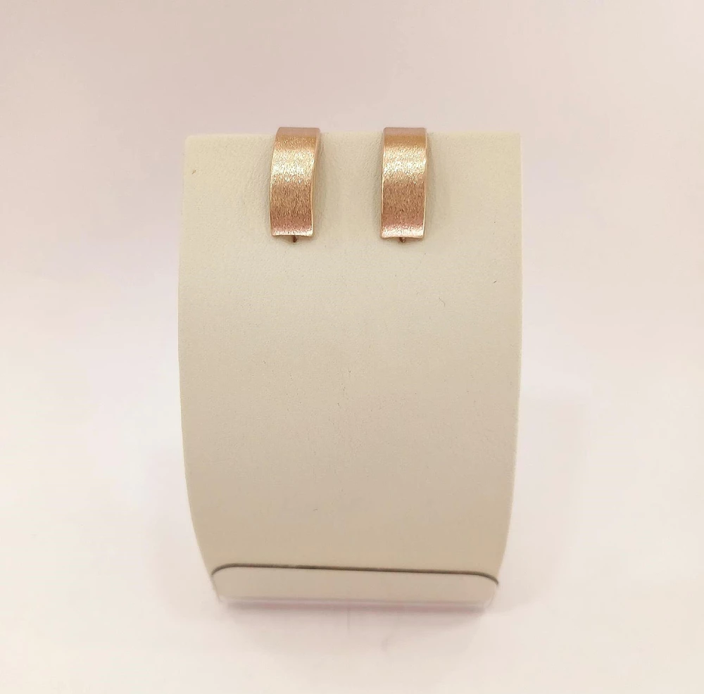 Серьги из красного золота 585 пробы