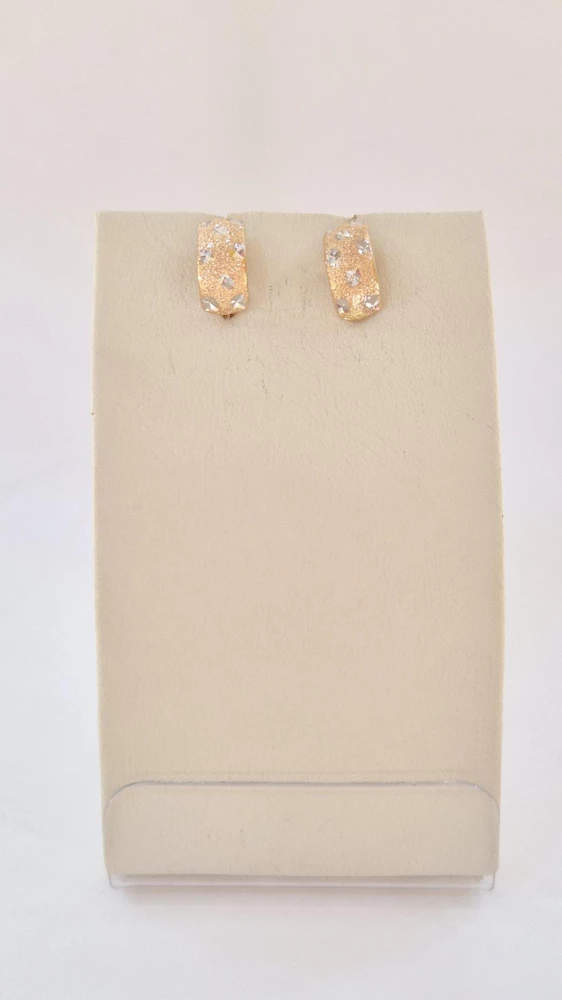 Серьги из красного золота 585 пробы