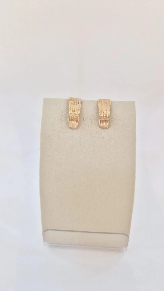 Серьги из красного золота 375 пробы