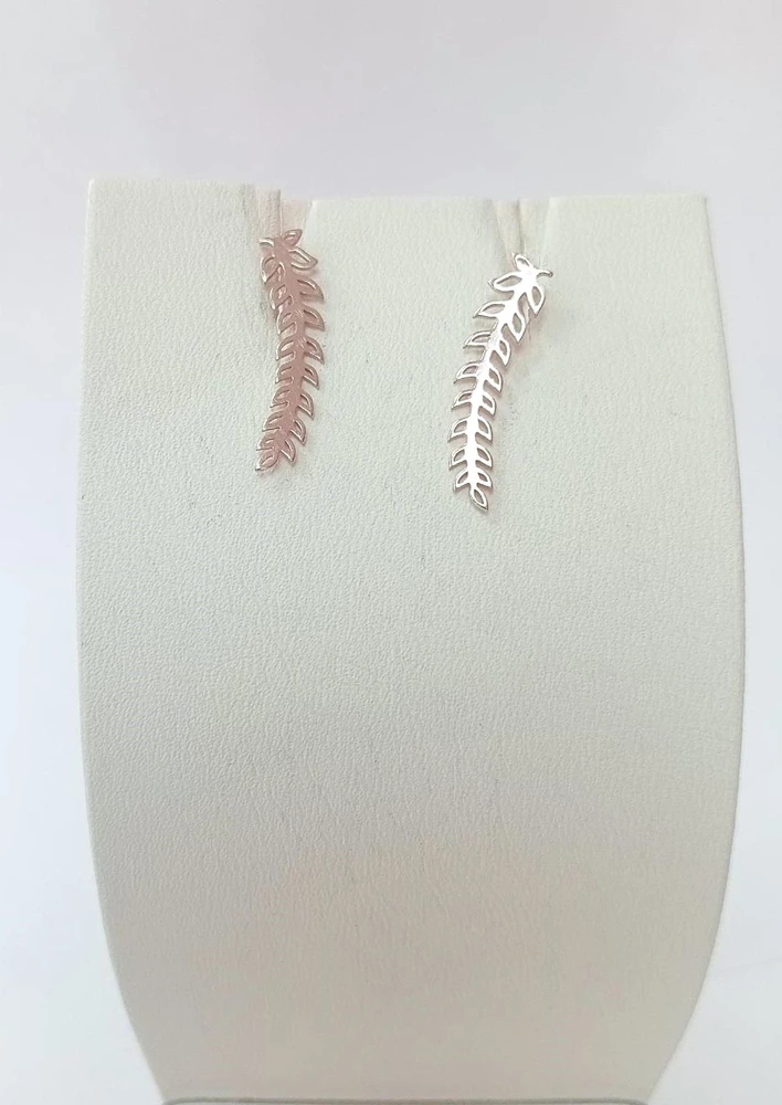 Серьги из красного золота 585 пробы