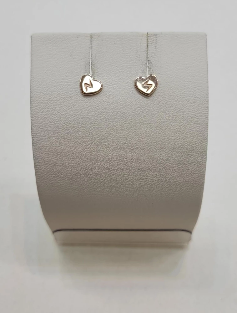 Серьги из красного золота 375 пробы