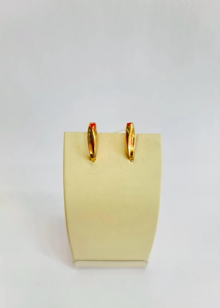 Серьги из красного золота 585 пробы