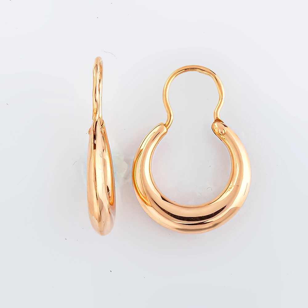Серьги из красного золота 583 пробы