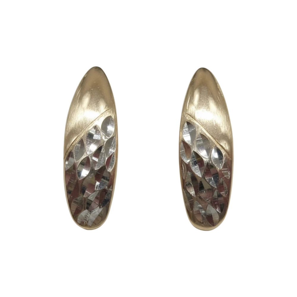 Серьги из красного золота 585 пробы