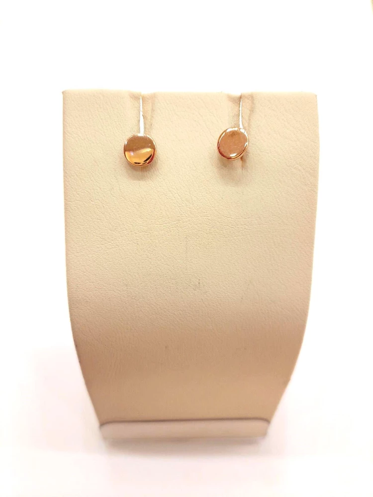 Серьги из красного золота 585 пробы