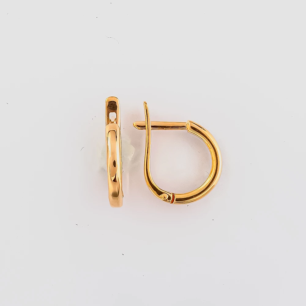 Серьги из красного золота 585 пробы