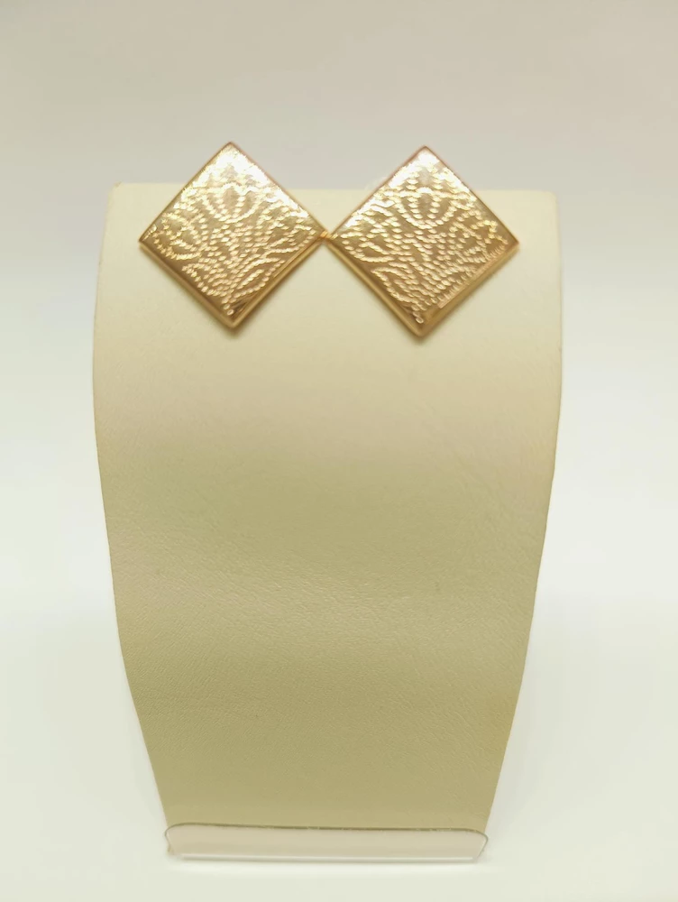 Серьги из красного золота 585 пробы