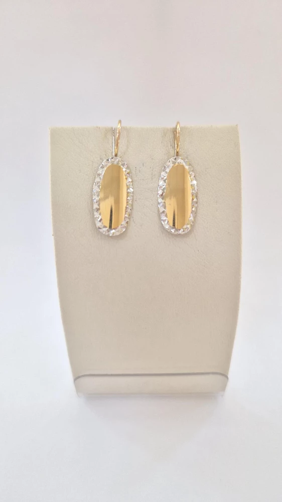 Серьги из красного золота 375 пробы