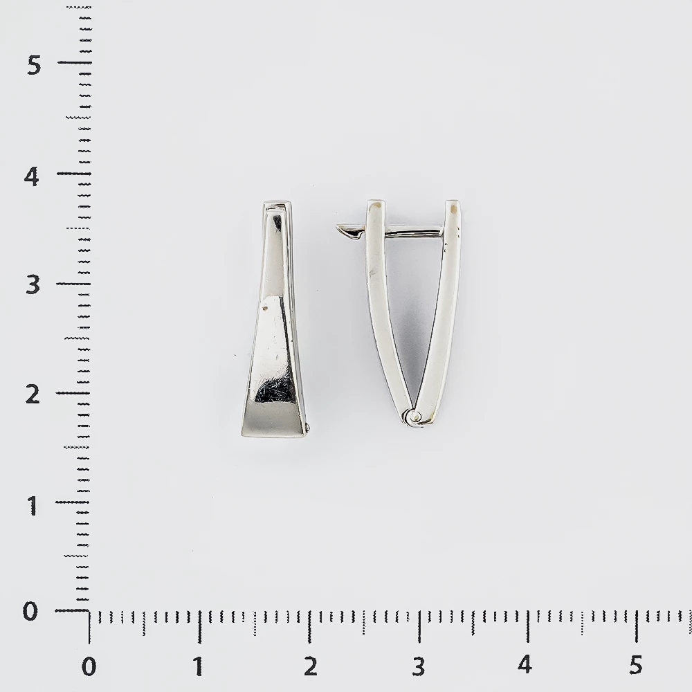 Серьги из белого золота 585 пробы