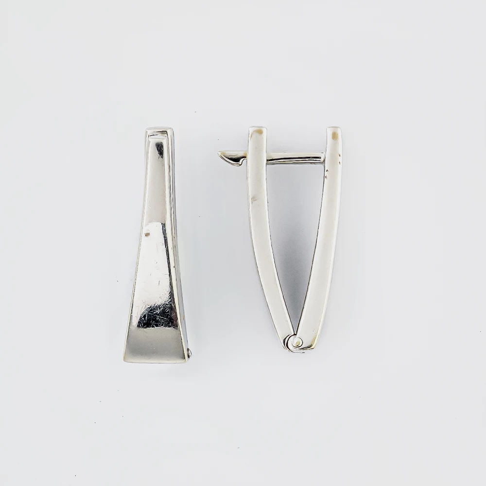 Серьги из белого золота 585 пробы