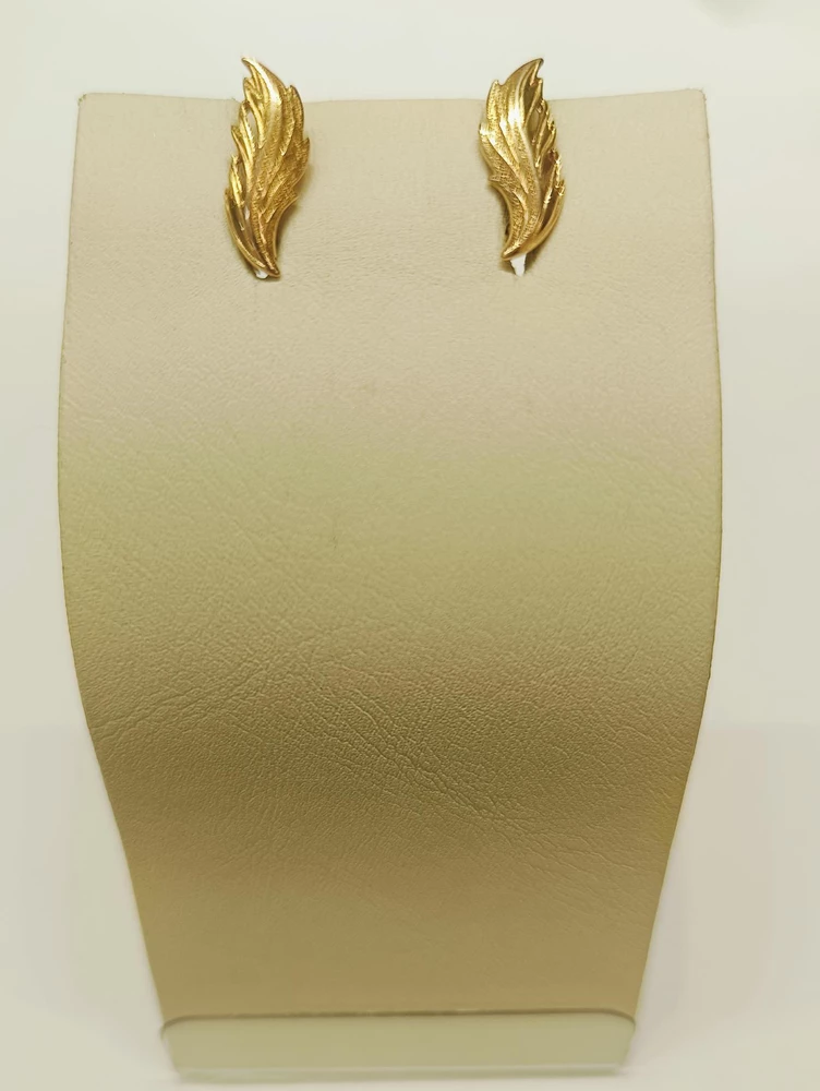 Серьги из красного золота 583 пробы