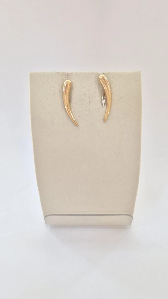 Серьги из красного золота 585 пробы