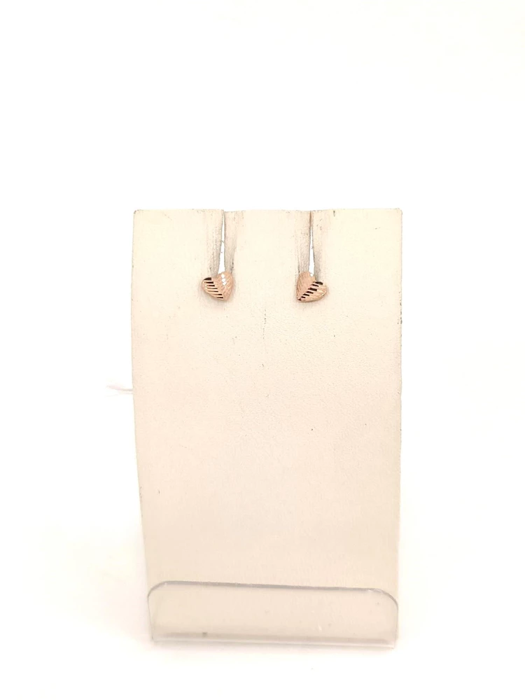 Серьги из красного золота 375 пробы