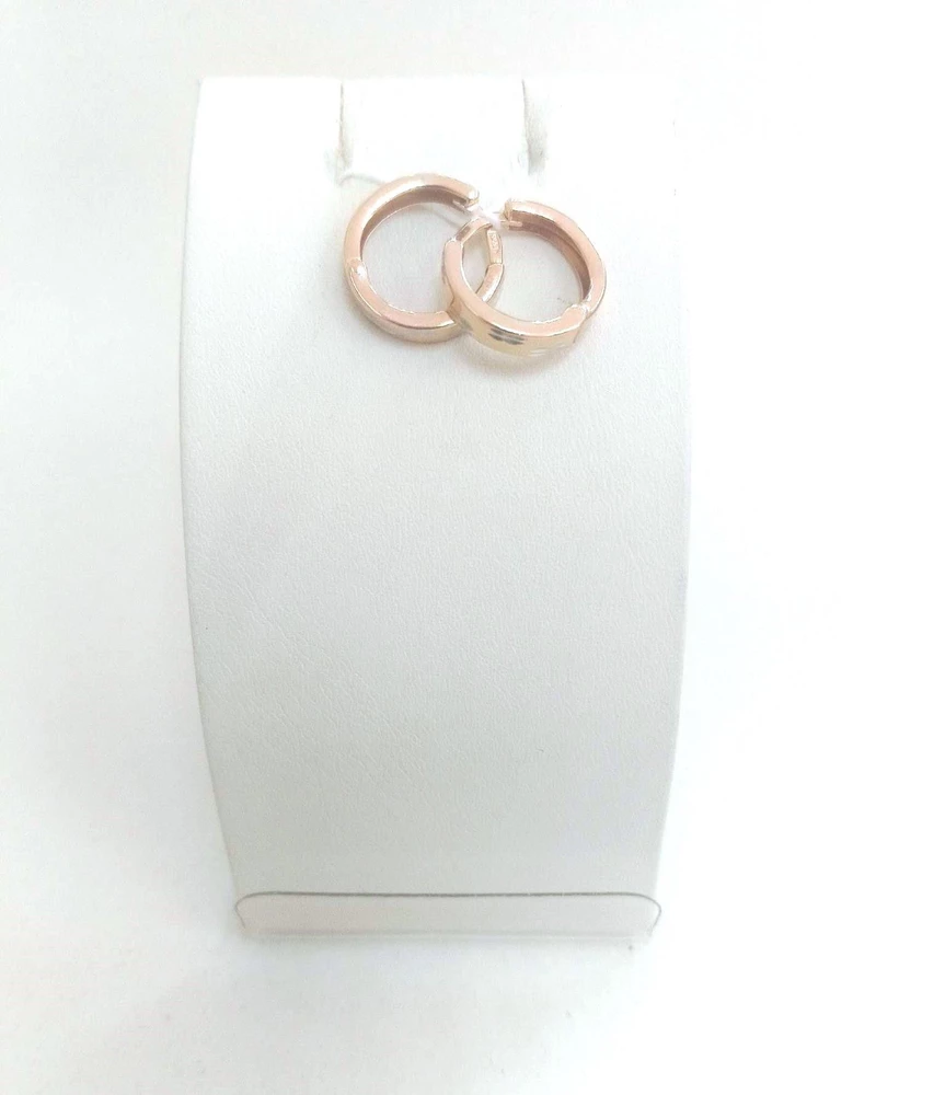 Серьги из красного золота 585 пробы