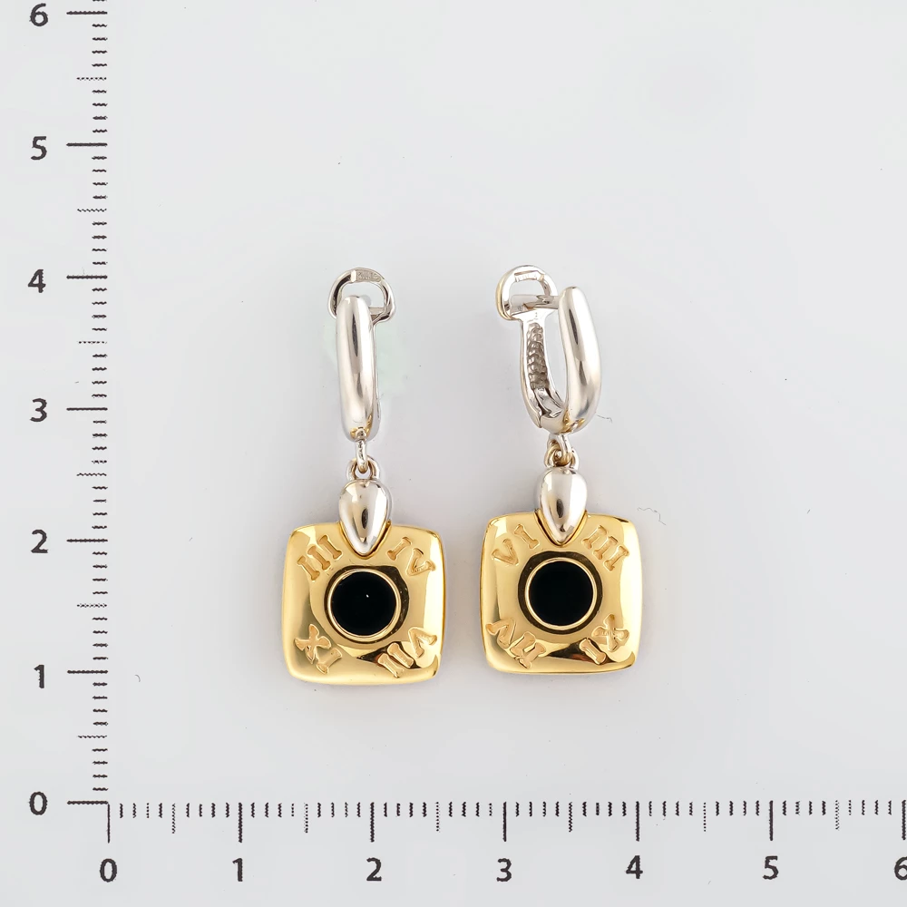 Серьги из белого золота 585 пробы