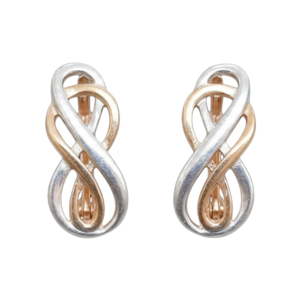 Серьги из красного золота 585 пробы