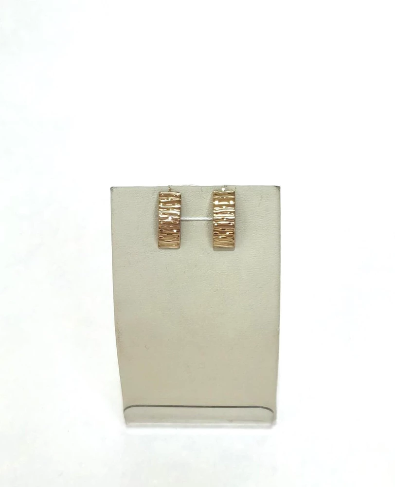 Серьги из красного золота 375 пробы