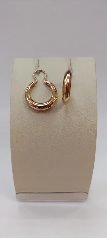 Серьги из красного золота 583 пробы