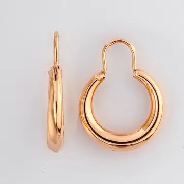 Серьги из красного золота 585 пробы
