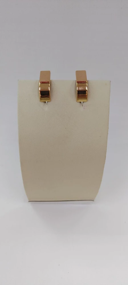 Серьги из красного золота 585 пробы