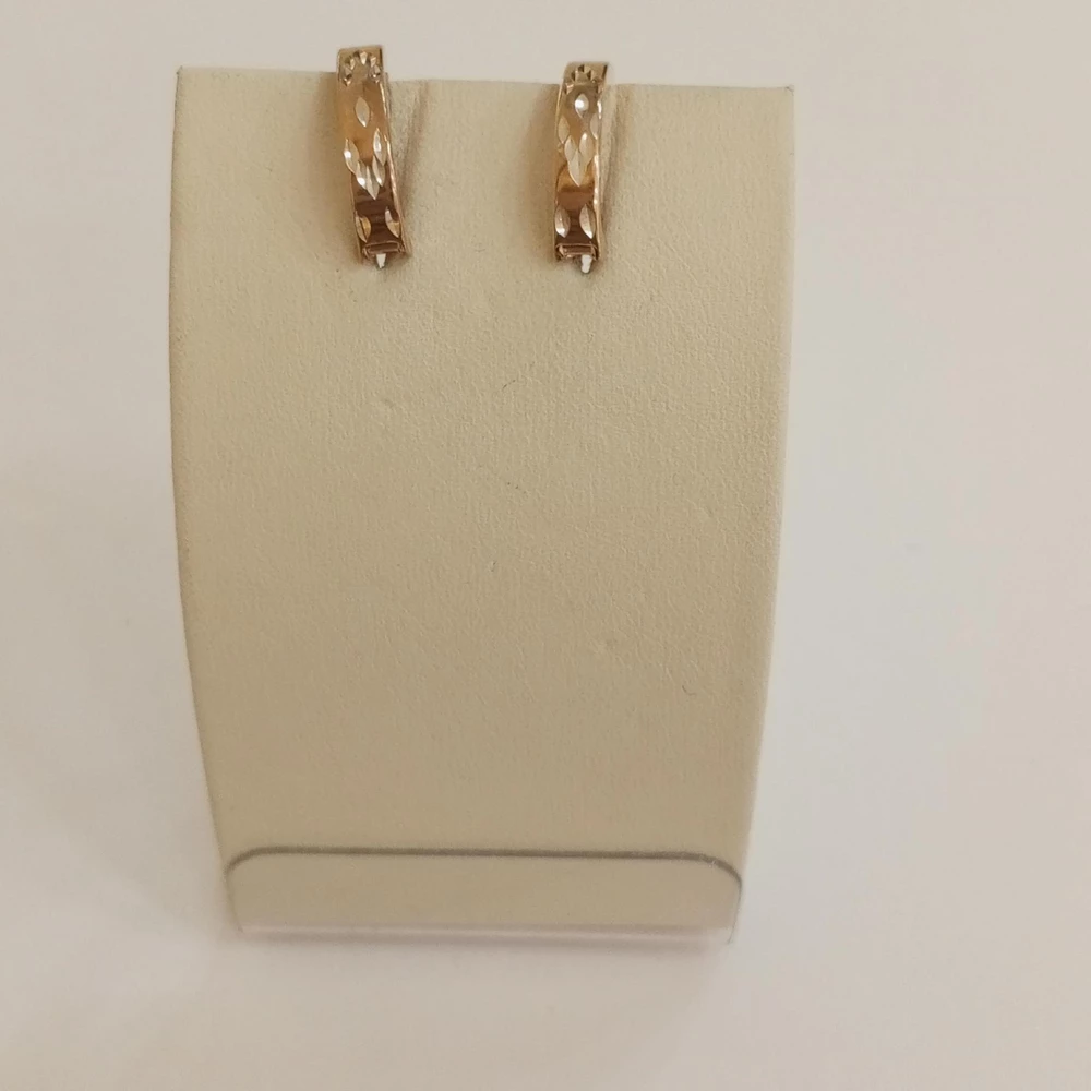 Серьги из красного золота 375 пробы