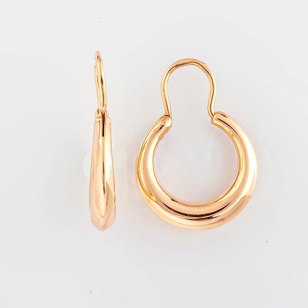 Серьги из красного золота 583 пробы