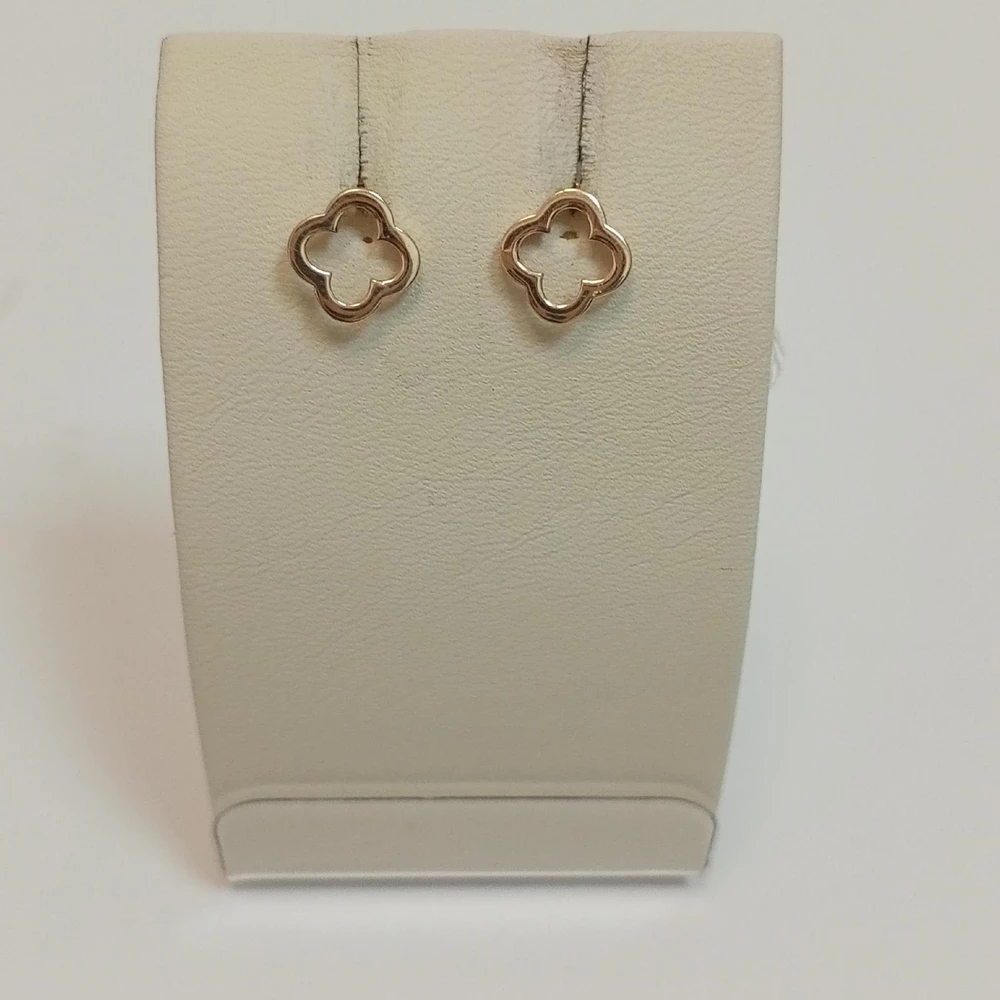 Серьги из красного золота 585 пробы
