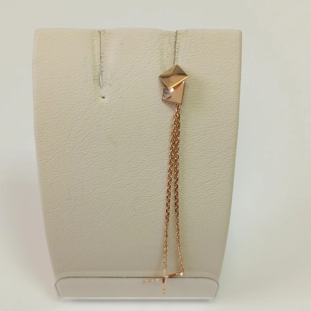 Серьги из красного золота 585 пробы