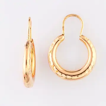 Серьги из красного золота 585 пробы