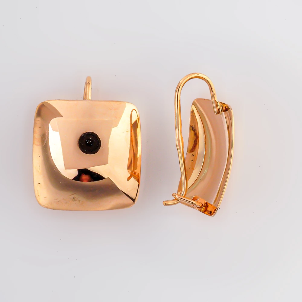 Серьги из красного золота 585 пробы