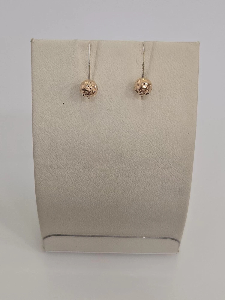 Серьги из красного золота 585 пробы