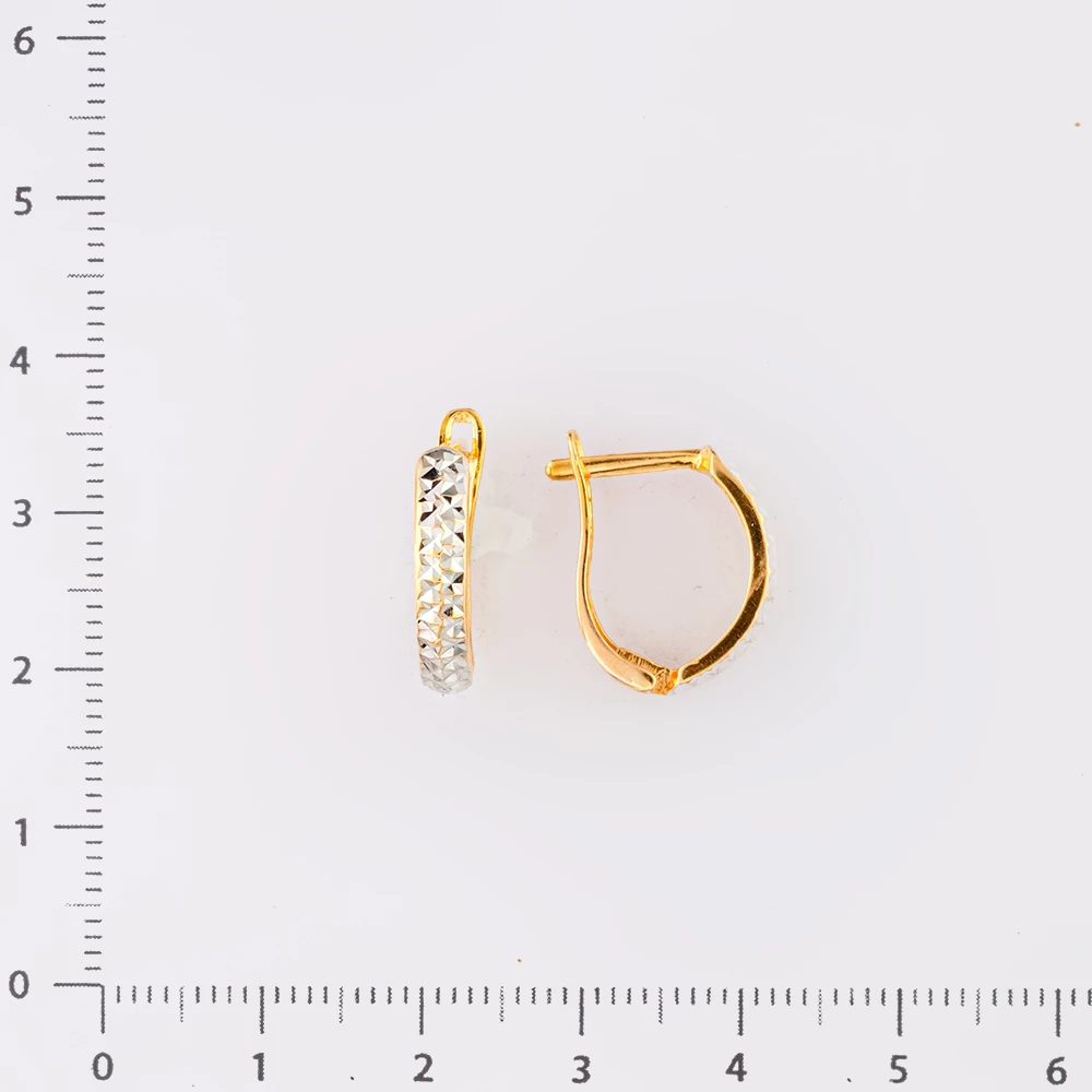 Серьги из красного золота 585 пробы