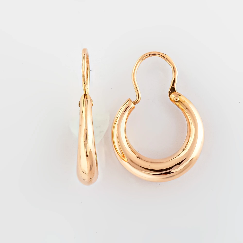 Серьги из красного золота 583 пробы