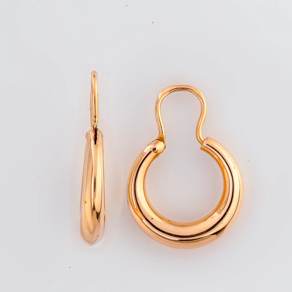 Серьги из красного золота 583 пробы