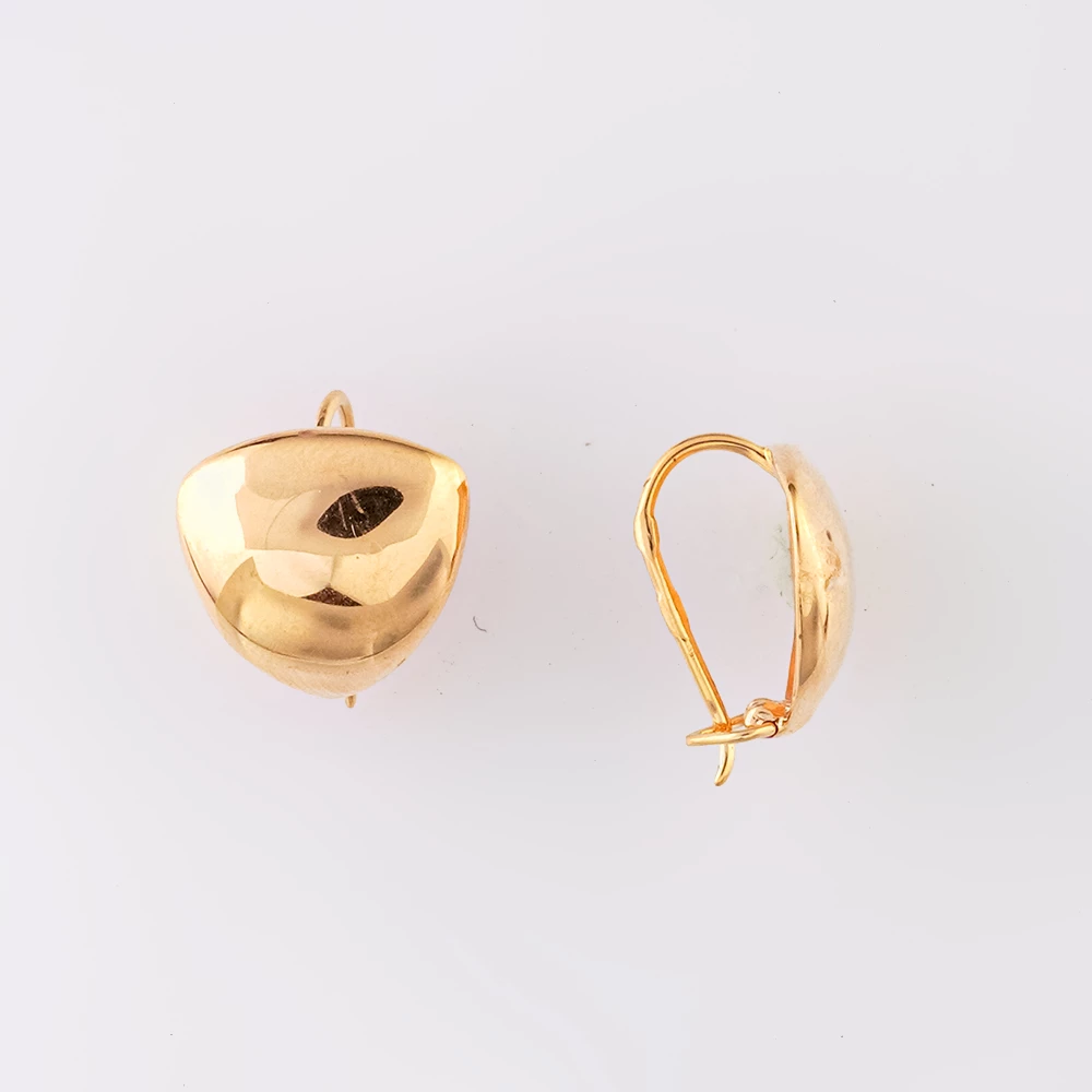 Серьги из красного золота 585 пробы