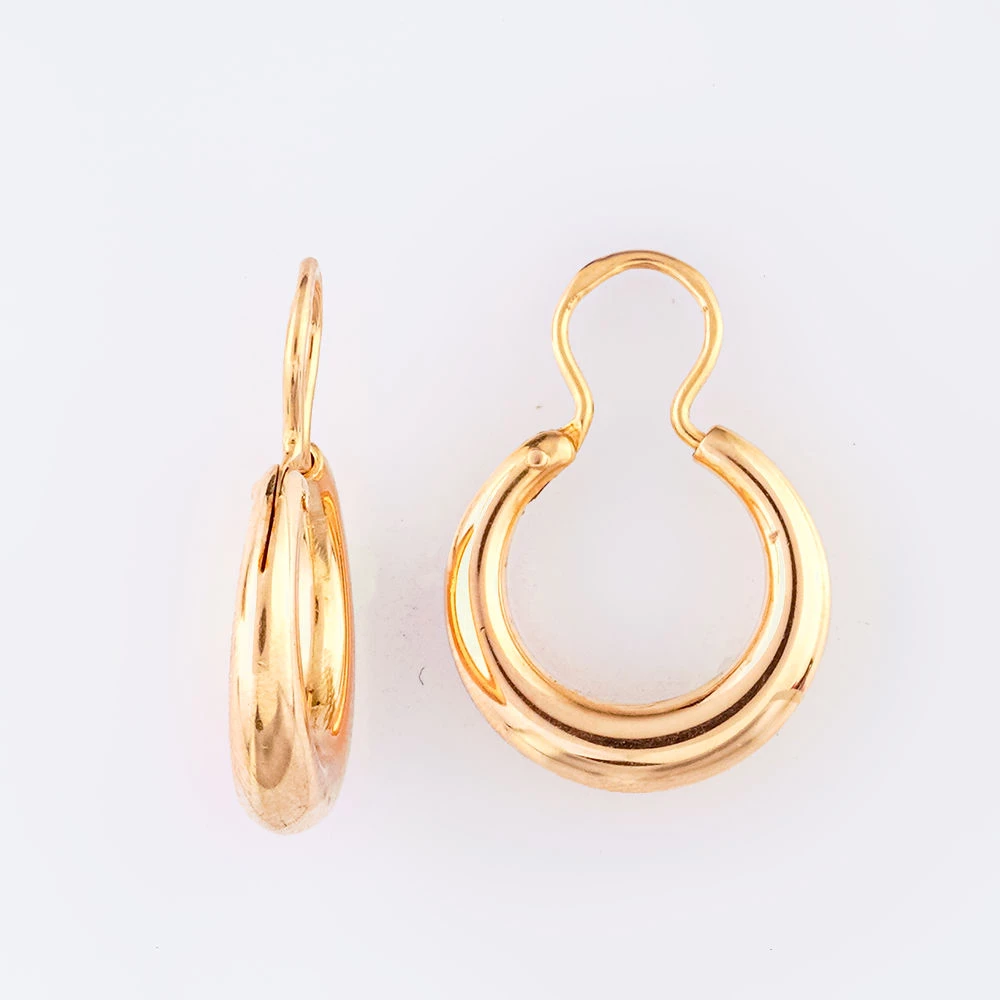 Серьги из красного золота 583 пробы