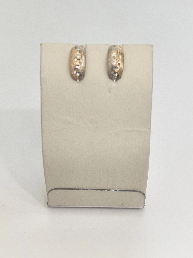 Серьги из красного золота 585 пробы