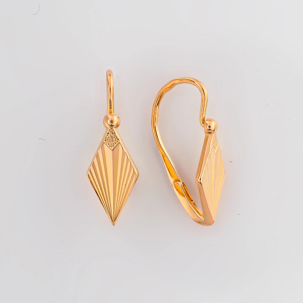 Серьги из белого золота 585 пробы