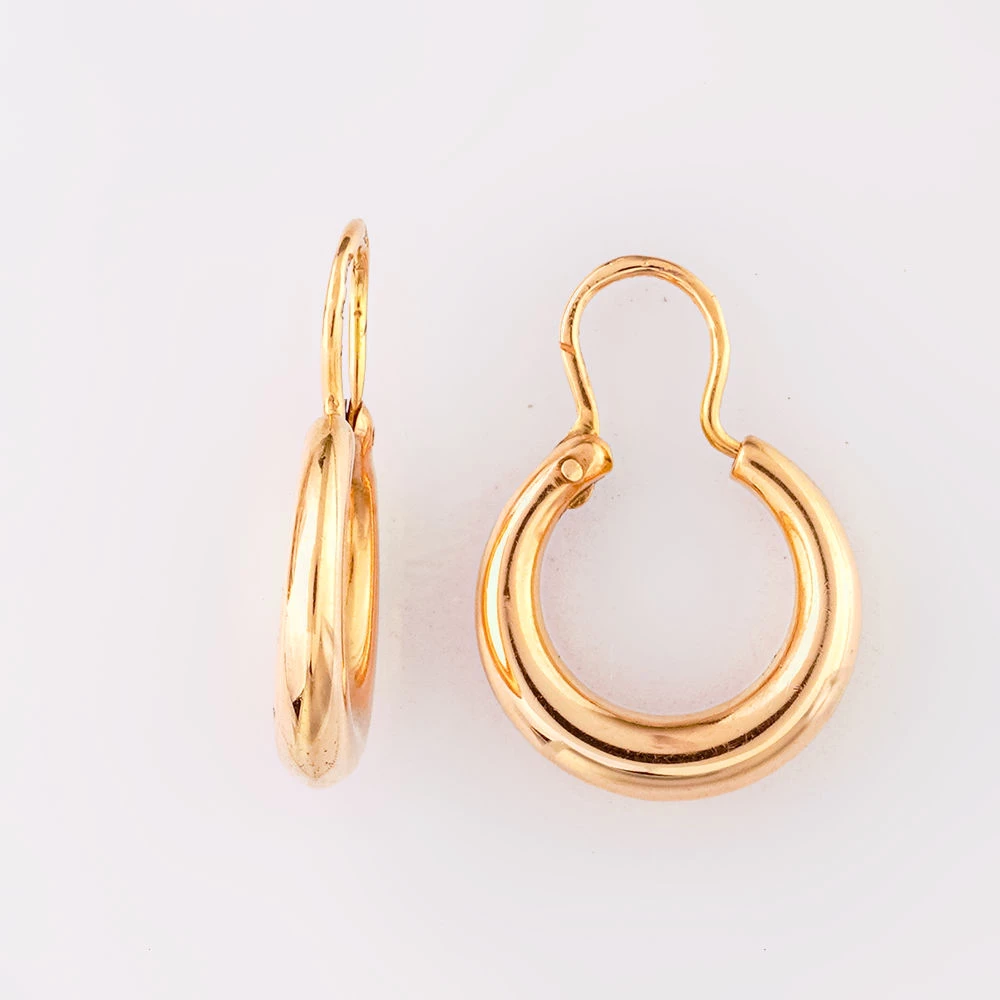 Серьги из красного золота 583 пробы