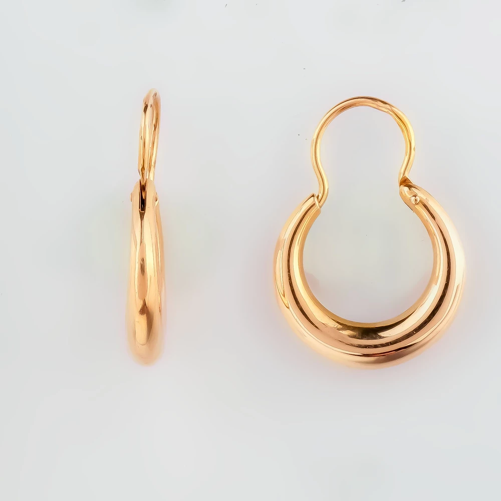 Серьги из красного золота 583 пробы