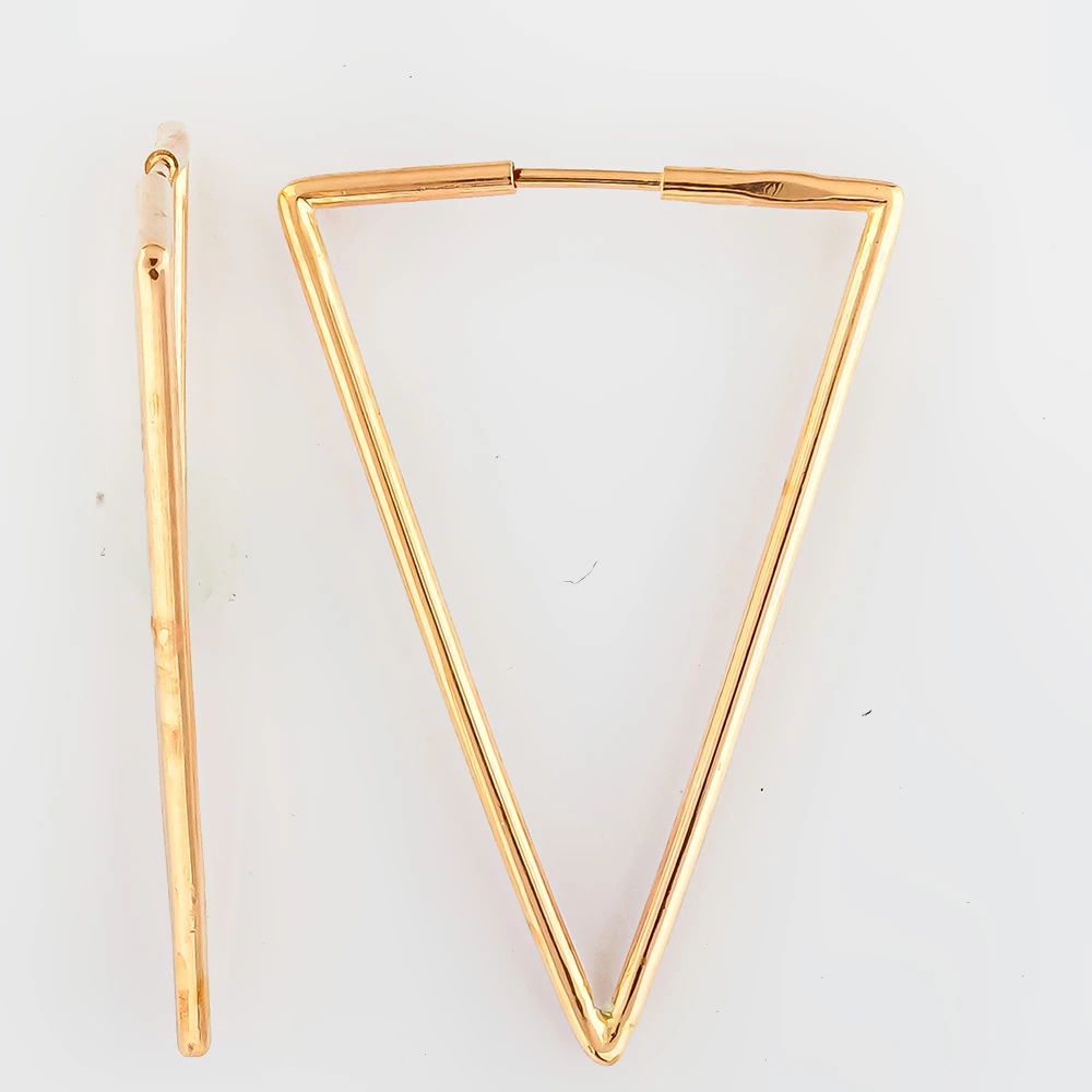 Серьги из красного золота 585 пробы