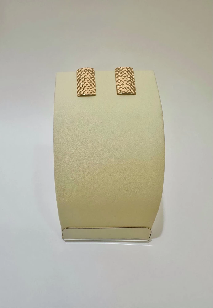 Серьги из красного золота 585 пробы