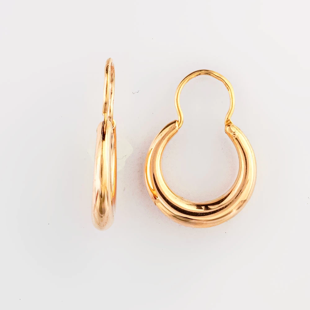 Серьги из красного золота 585 пробы